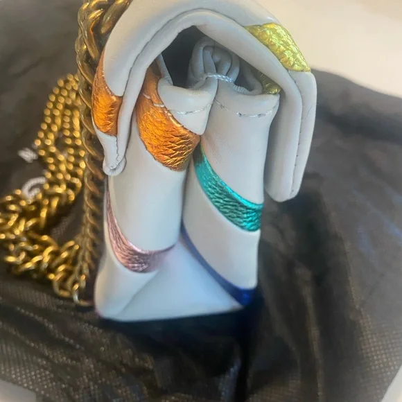 Kurt Geiger Multicolor Mini metallic Kensington- crossbody or shoulder bag - Picture 6 of 11